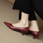 Aeris Genuine Leather Heels
