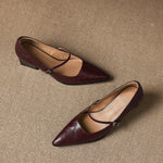 Orvia Genuine Leather Heels