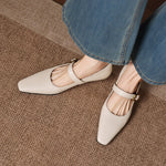 Kelly Genuine Leather Mary Jane Pumps