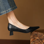 Kreya Genuine Leather Heels