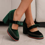 Clair Block Heels