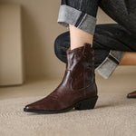 Dakota Genuine Leather Western Boots