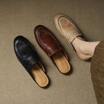 Serin Genuine Leather Mules