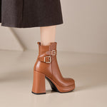 Ainsley Knit Ankle Boots