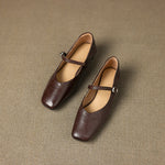 Ayra Genuine Leather Flats