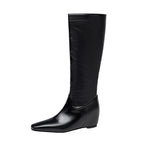 Anmutige orthopädische Stiefel für einen modernen Look