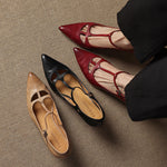 Marve Genuine Leather Pumps