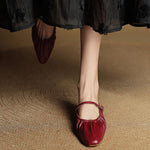 Zella Genuine Leather Mules