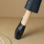 Pela Genuine Leather Mules