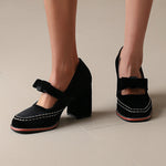 Clair Block Heels