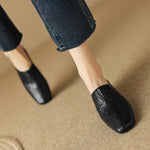 Pela Genuine Leather Mules