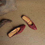 Zella Genuine Leather Mules