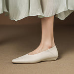 Emor Genuine Leather Flats