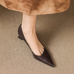 Kreya Genuine Leather Heels