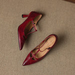 Marve Genuine Leather Pumps