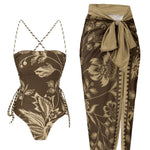 Beautifully Finished Bathing Suit in a Timeless Design