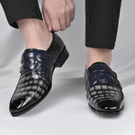 Brixon Dual Monk Strap Leather Shoes