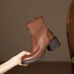 Odette Genuine Leather Boots