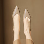 Nera Genuine Leather Heels