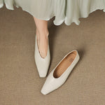 Emor Genuine Leather Flats