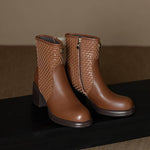 Odette Genuine Leather Boots