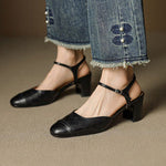 Valery Genuine Leather Pumps