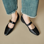 Minara Genuine Leather Pumps