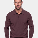 Old Money Knit Polo Pullover - Cross & Crown