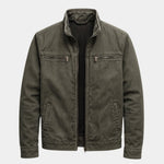 Valmont Vintage Olive Field Jacket - Cross & Crown