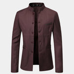 Elegant Collar Jacket - Cross & Crown