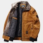 Thermal Windbreaker Corduroy Jacket - Cross & Crown