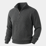 Classic Highland Quarter-Zip Sweater - Cross & Crown