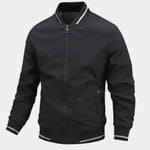 Casual Baseball Bomber Jacket - Cross & Crown