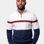 Quarter-Zip Jumper Sweater - Cross & Crown