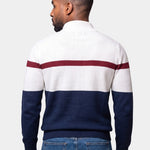 Quarter-Zip Jumper Sweater - Cross & Crown
