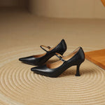 Samara Genuine Leather Heels