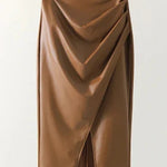 Maeve Leather Skirt