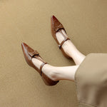 Tiara Genuine Leather Pumps