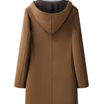 Wool Hooded Overcoat
