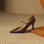 Samara Genuine Leather Heels