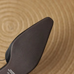 Katie Genuine Leather Slingbacks