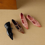 Tiara Genuine Leather Pumps