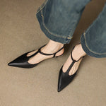 Serava Genuine Leather Heels