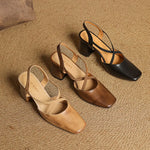 Petra Genuine Leather Heels