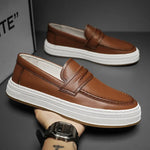 Moico Genuine Leather Loafers