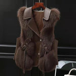 Lucia Fur Vest