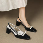 Melani Genuine Leather Heels