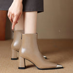 Elyth Genuine Leather Boots