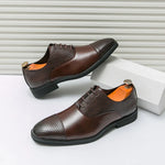 Slyther Genuine Leather Brogues