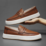 Moico Genuine Leather Loafers